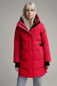 Chamarras Canada Goose Mujer México - Bennett Abrigos Black Label Rojos LM8963041